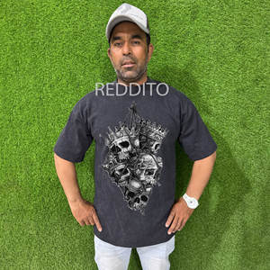 Vente chaude Nouvelle Arrivée T-shirt Surdimensionné Meilleur Prix Streetwear T-shirt Surdimensionné De Fabrication Professionnelle Pour Hommes Adultes - Product Image 1