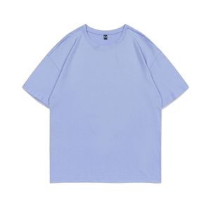 เสื้อยืดลำลองสลิมฟิตสำหรับผู้ชายผ้าถักคอกลม100% ผ้าฝ้าย200กรัมวัสดุโพลีเอสเตอร์/ ผ้าฝ้ายสไตล์แฟชั่น DP จัดส่ง - Product Image 1