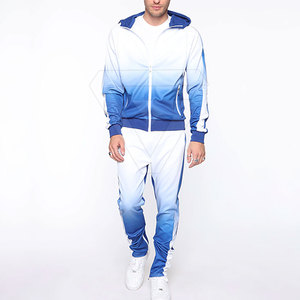 ชุดกางเกงวอร์มผู้ชาย,แบบเต็มตัวมีซิปรูดเข้ารูป - Product Image 4