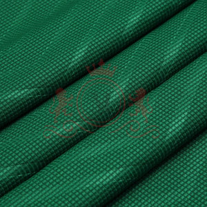 Maillot de football vert à col en V pour homme, manches courtes, en polyester respirant, coupe athlétique, toutes saisons - Product Image 5