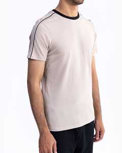 T-shirts unisexes personnalisés en polyester/coton respirant, écologiques, épais, tricotés, délavés à l'acide, imprimés en sérigraphie pour hommes - Product Image 6