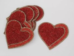 Best Theme Design Glass Beads <b>Table</b> <b>Coaster</b> Best for Parties and Other Functions Tableware Decorative Beast Design <b>Coaster</b> - Product Image 4