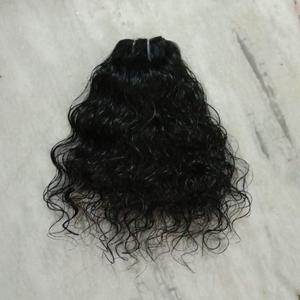 Premium Indian Remy Hair Extensions Straight Style Raw Temple Human Hair Weft Silky Straight Wave Chemically (<b>Bleached</b>) - Product Image 6