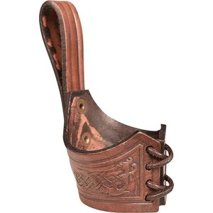 Customizable Pattern Dark Brown Black Leather <b>Card</b> <b>Holder</b> Stylish Business Style Drinking Horn <b>Holder</b> with Free Sample Carton - Product Image 3