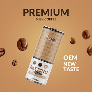 Lata de café con leche (enlatada) 3 en 1 Café Refrescos Bebida instantánea Natural Saludable Deliciosas bebidas de café - Product Image 4