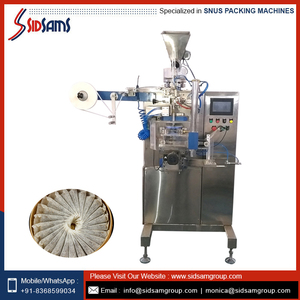 Snus <b>Machine</b> Most Popular High Speed Automatic Snus Powder Packing <b>Machine</b> From Indian Manufacture - Product Image 5