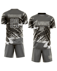 Uniforme de Fútbol Personalizado con Camiseta Ligera y Pantalones Cortos, Tejido Transpirable y Cómodo, Ideal para Equipos Juveniles y Adultos - Product Image 2