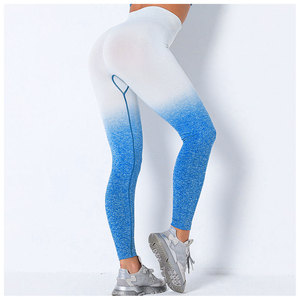 Leggings de yoga pour femmes sur mesure Leggings pour femmes en tissu élasthanne et nylon extensible dans les quatre sens Leggings pour femmes avec impression de collants de sublimation - Product Image 1
