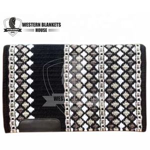 Fieltro de neopreno occidental personalizable de alta calidad y almohadillas para SILLÍN de cuero espectáculos de equitación rellenos de lana - Product Image 4