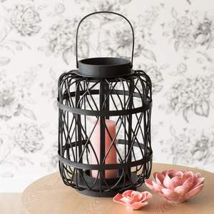 Farol de Hierro que Brinda un Aspecto Moderno y Pulido, Perfecto para Hogares, Apartamentos, Hoteles y Decoraciones de Eventos Nocturnos - Product Image 2