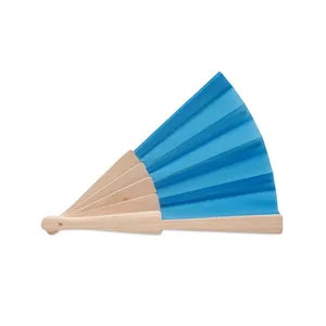 Éventail en bois personnalisé pour les fournitures de fête promotionnelles - Product Image 5