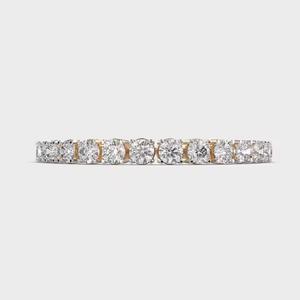 Classique 14K Plaqué Or Dainty Bijoux De Mariage Parfait Cadeau De Demoiselle D'honneur Moissanite Bracelets Bracelets - Product Image 1