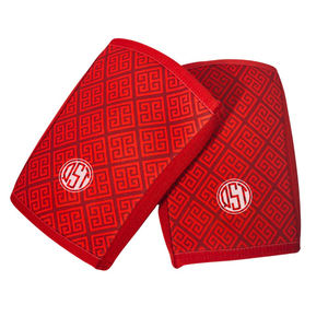 Coderas protectoras para levantamiento de pesas CrossFit y entrenamiento de gimnasia Mangas de soporte de compresión de levantamiento de pesas antideslizantes transpirables - Product Image 3