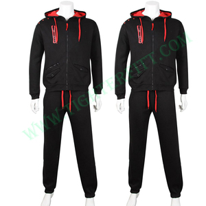 Conjunto Deportivo Personalizado con Logotipo, Chaqueta Cortavientos Transpirable de Poliéster/Algodón, Estampado Informal para Entrenamiento, Tallas Grandes - Product Image 2