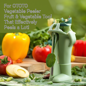 Pelador de Verduras OTOTO, Herramienta para Frutas y Verduras que Pela de Forma Eficaz ¡Muchas Frutas y Verduras a la Vuelta! - Product Image 3