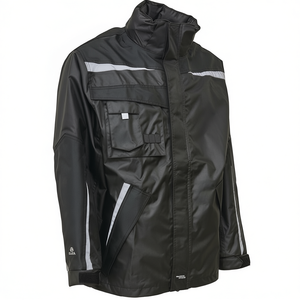 เสื้อกันฝน XTREME Working Rain Jacket ไซส์ M สีดำ ยี่ห้อ Elka Rainwear รุ่นพรีเมียม - Product Image 2