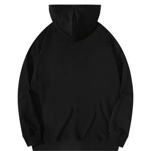 Vente en gros vêtements de ville en coton épais de qualité supérieure avec logo personnalisé sweat-shirts à capuche surdimensionnés en polaire avec impression de troupeaux pour hommes - Product Image 2