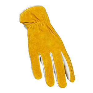 Guantes reforzados Palm Drivers Cuero de vaca dividido y de grano Superventas para uso industrial Resistente a la abrasión - Product Image 2