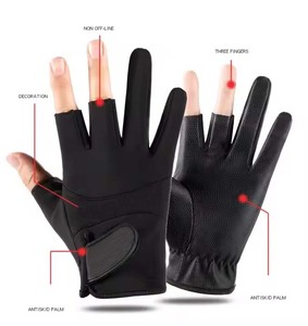 Nouveau design vente en gros gant de pêche professionnel en néoprène sans doigts antidérapant confortable Sports de plein air cool gants de pêche - Product Image 1