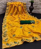 Vêtements en gros Sarees en soie d'art