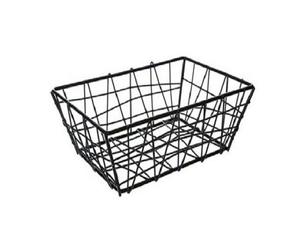 Revêtement en poudre noire le plus vendu panier en fil de fer fini nouvelle utilisation pour les paniers de rangement de table de cuisine - Product Image 3