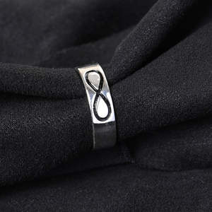 NOVAMART Fine Buy Premium 925 Pure Sterling <b>Silver</b> <b>Rings</b> for <b>Men</b> Classic Geometric Design Gold Plating Featuring Zircon Pearl We - Product Image 2