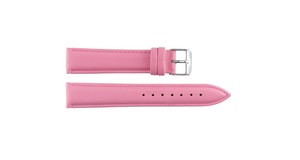 Unisex 669 Pink Genuine Luxury Leather Professional Waterproof Smartwatch Strap Breathable Stainless Steel Buckle Soft Durable - Product Image 4