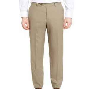 กางเกงขายาวผู้ชายทรงสลิม ระบายอากาศ แห้งเร็ว น้ำหนักเบา สไตล์ลำลอง กระดุมผ่าหน้า ผ้าแคนวาสผสมโพลีเอสเตอร์/คอตตอน สำหรับฤดูหนาว แบบสั่งตัด - Product Image 6