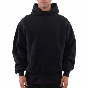 Sweats à capuche personnalisés pour hommes coton lourd luxe qualité bouffée impression surdimensionné Streetwear pulls à capuche pour hommes - Product Image 1