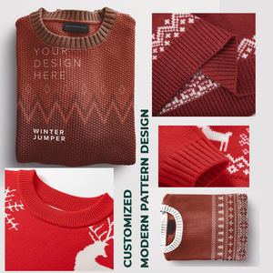 Exportateur bangladais Six Season Global présente des pulls unisexes en cachemire 100% sur mesure, taille plus, confortables, durables et tendance pour l'hiver - Product Image 2