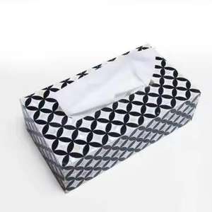 Boîte à mouchoirs en bois à finition naturelle, best-seller, pour la table des restaurants et des hôtels - Product Image 5