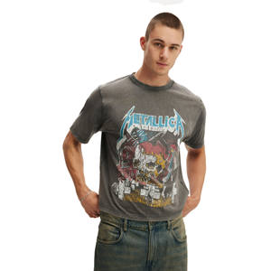 Sudadera de Hombre de Algodón 100% con Logotipo Personalizado, Tejido French Terry Grueso de 360 g/m², Corte Regular, Estampado en Relieve, Largo Regular, Lavado Ácido Vintage con Rasgaduras - Product Image 2