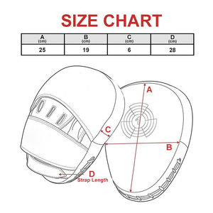 Almohadillas de Entrenamiento de Artes Marciales Anax Sports - Cuero PU Ecológico, Tamaño y Color Personalizables para Entrenamiento de Boxeo y Karate - Product Image 4