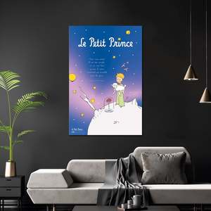 Póster de Lona con Impresión Digital del Principito, para Decoración del Hogar, Estilo Pergamino - Product Image 3