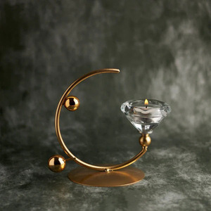 Antique <b>Tea</b> Light Holder Metal Christmas Decoration for Parties-Iron Candle <b>Stand</b> with Box Packaging - Product Image 2