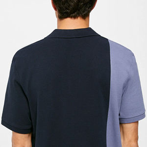 Camiseta 100% de algodón para hombre, camiseta transpirable de alta calidad con logotipo personalizado, Manga corta informal para Polo, último estilo sólido - Product Image 2