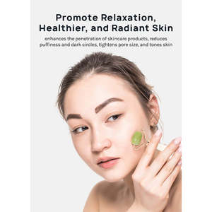 Rodillo Facial de Piedra de Jade Natural A+, Logotipo Personalizado, Masajeador Corporal, Masajeador Facial, Estiramiento Facial, Alivio del Área de los Ojos, Número de Modelo: Rodillo de Jade - Product Image 5