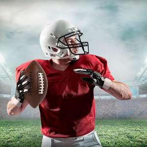 Wholesale Original American <b>Football</b> Receiver <b>Gloves</b> for <b>Youth</b> Best Grip Sports Gear with Custom Logo - Product Image 3