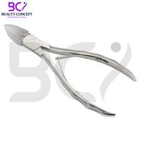Coupe-ongles incurvé en acier inoxydable chirurgical pour ongles incarnés et épais, pince podologique de haute qualité, antirouille