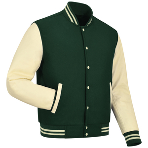 Professional manufactured unique style Custom made latest designs Long Sleeve Varsity <b>Jacket</b> for sale - Product Image 3