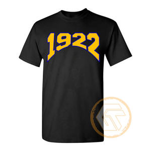 Camiseta de Sororidad Sigma Gamma Rho de GREEK TREASURES al por Mayor, 100% Algodón Jersey, Cuello Redondo, Bordada, Transpirable para Verano - Product Image 5