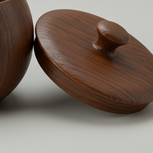 Tazón de madera clásico no tóxico, decoración ecológica, biodegradable, Apto para lavavajillas, para regalos de boda y obsequios - Product Image 4