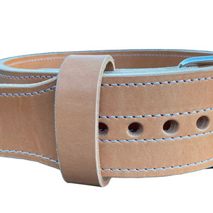 Cinturón de Gimnasio de Cuero Vacuno con Logotipo Personalizado de Alta Calidad Unisex, Protección Profesional al por Mayor, Soporte Lumbar Resistente para Fitness - Product Image 6