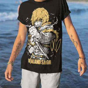 Camiseta unisex de algodón con estampado de anime Vinland Saga - Product Image 2