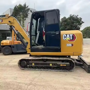 Utilisé pour la pelle sur chenilles Cat 306E2 de 6 tonnes à vendre à Shanghai en Chine avec des composants de base, moteur, boîte de vitesses, pompe à engrenages - Product Image 1