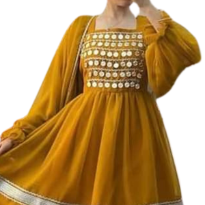 2024 New Design Hand Made Vintage Afghan Kuchi Lace Floral Pattern Women <b>Skirt</b> Elastic Sleeves Modest Daily Wear Embroidered - Product Image 4