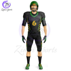 2025 Diseño personalizado de la más alta calidad Su propio patrón Impresión por sublimación Nombre del equipo Tackle Uniforme para tarifa al por mayor - Product Image 2