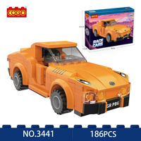 Blocs de construction de puzzle/petites particules/série de course (retirer) 180PCS voiture de course