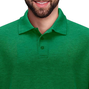 OEM y ODM personalizado de calidad superior de los hombres de manga completa Polo Custom Golf Polo Shirt Quick Dry 100% algodón Polo camisetas - Product Image 5