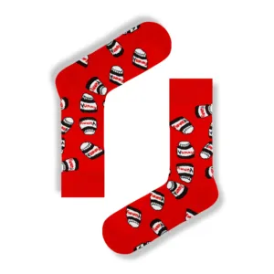 Juego de Calcetines Transpirables Unisex de 3 Piezas con Estampado de Chocolate Delicioso para Uso Diario - Product Image 2